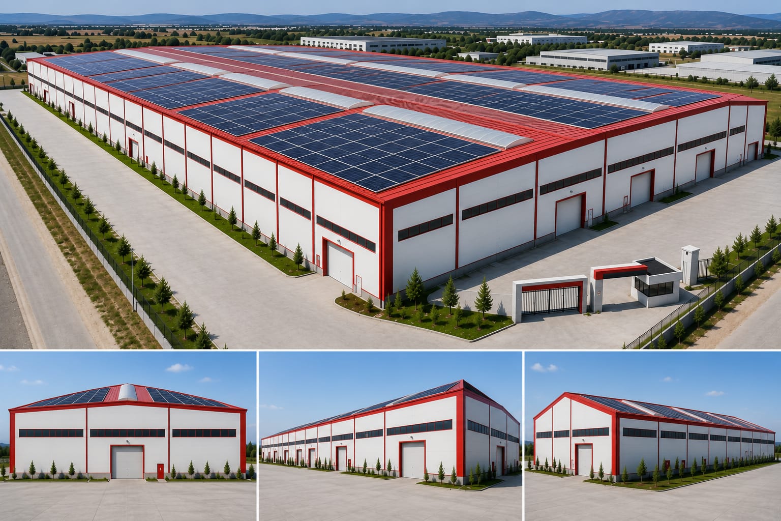 Fabrika Cephesi Kaplama Uygulaması