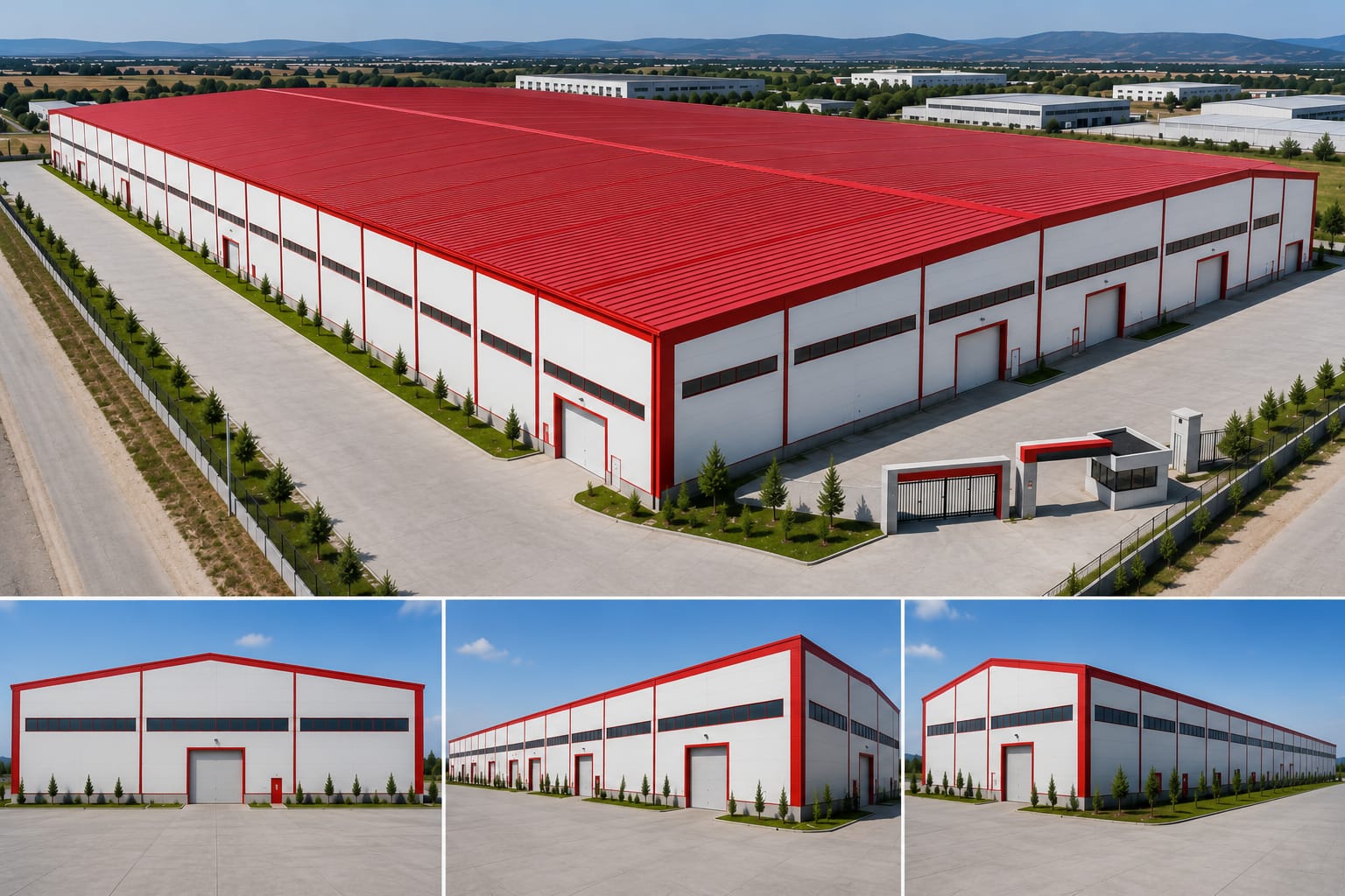 Fabrika Cephesi Kaplama Uygulaması