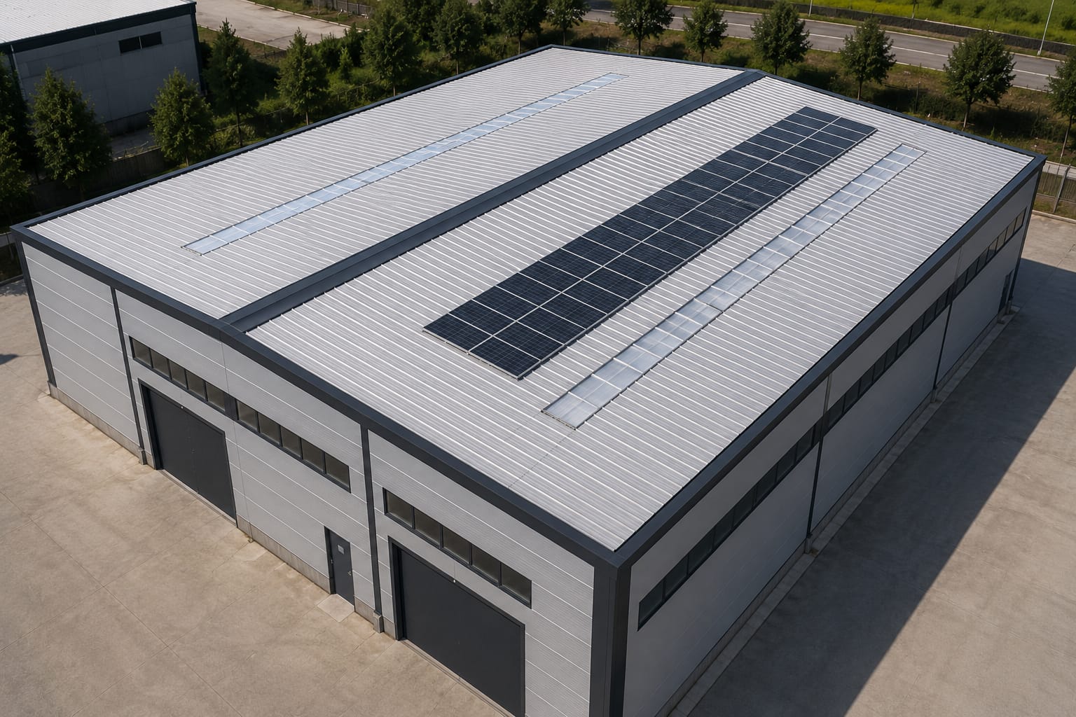 Fabrika Cephesi Kaplama Uygulaması