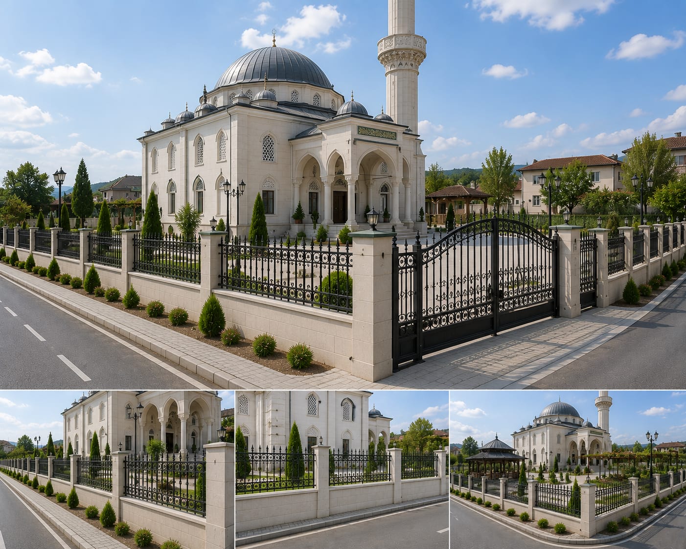 Site çevresi korkuluk uygulaması